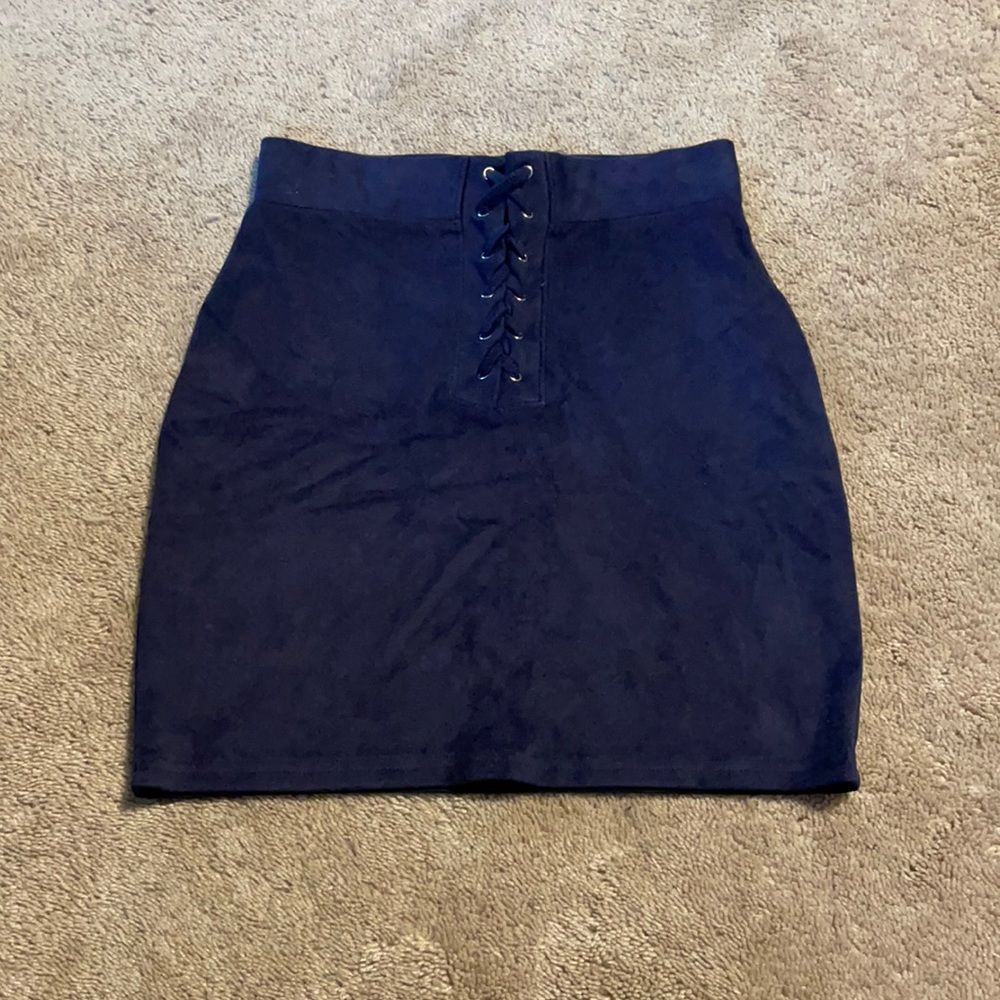 Junior girl S suede skirt